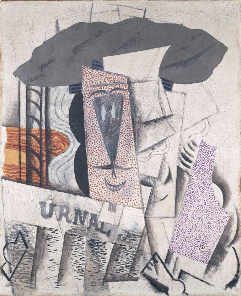 3-Student with a Newspaper_Picasso