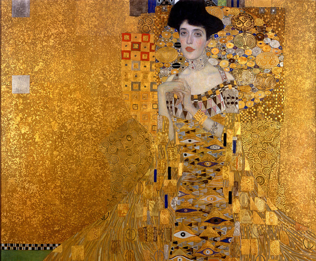 1. woman-in-gold-Gustav-Klimt